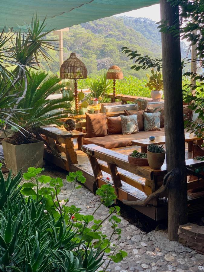 Large Bungalow With Sea View In Kabak Bay, Oeluedeniz フェティエ エクステリア 写真